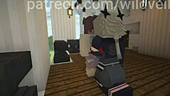 whoa big tits caesar hsr takes that creampie deep in wild minecraft hentai action