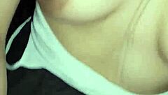 Amateur Mexican teen bends over for rough doggystyle sex with ex in homemade POV.