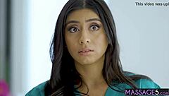 Hey, ever tried massaging a sweet teen 18+'s pussy like this hot babe after her full body rub?