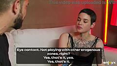 i feel saba lapiedra dive into first double penetration with big cock anal and cumshot
