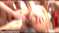 Hey, check out Mia Trejsi in this insane rough scene with piss foot action deep fisting and double vaginal pounding