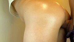 the first time my step dad fuck me bent over in doggystyle 😩