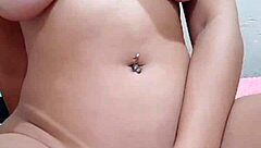 Amateur Solo Girl Attacks Again with Dildo Toys in Wet Pussy Masturbation While Husband Works