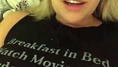 the blonde amateur reaches a shuddering solo orgasm with her favorite vibrator