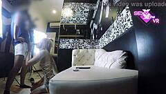 oh man, that blonde asian latina chick in her japanese dress is totally getting that dick