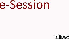 unusual sweetie gets awkward anal treatment in asylum with licking and hardcore bdsm