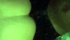 The thick Latina bent over for doggystyle pounding from a big black cock in intense interracial action.