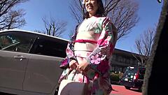 i feel so turned on by this cute japanese girl with hidden big natural tits and curvy body in bra and underwear on bed