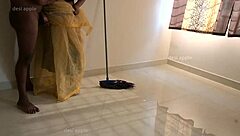 Indian maid subtly explores playful moments with her devar in a private setting