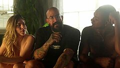 Oh wow, can you believe my first interracial fuck with my muscular black roommate after he caught me spying?!