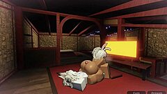 Oh wow, this bunny whore gets fucked hard in roblox studio 🐰🔥