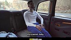 this is the flirting taxi where i get fucked by muscular guy with monster cock