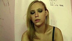 i can't believe how much cum is dripping off my face after that intense glory hole blowjob with alexia rae.