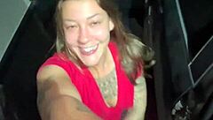 Brazilian latina masturbates solo in hotel room with big ass flashing