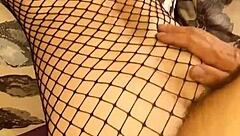 naked milf in stockings tries first casting