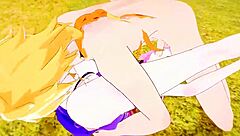 Whoa, Citlali gets pounded hard by Aether in this intense Genshin Impact hentai scene 😏