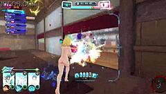 Anime hentai game shows big tits asian girls nude on beach in uncensored mod