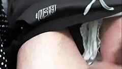 Horny teen 18+ gives handjob with finish in his hand, lots of milk 😈💦