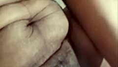 sex video call with a cheating man reveals the housewife using her dildo in secret