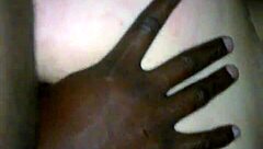 I love when she takes my big black cock with my thumb deep in her ass