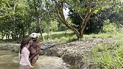 Why not fuck this stranger bareback in the woods after he jerks off watching me?