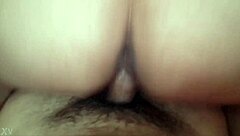 Prostitute eagerly eats dick with her big wet pussy in solo action