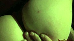 the petite girl took on a big cock like a total slut in pov blowjob action