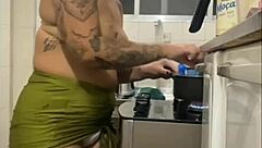 feeding my husband well so later he can enjoy the dessert which is me