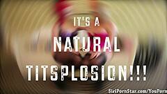 Redhead Siri In Corset Teases With Maggie