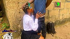 Hey schoolgirl, ready to ride that massive cock in your tight pussy?