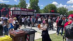 Amateurs Explore European Exhibitionists Flashing in Italian Outdoor Public Camping Adventures of Lety Episode 4