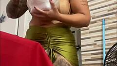 feeding my husband well so later he can enjoy the dessert which is me