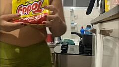 feeding my husband well so later he can enjoy the dessert which is me