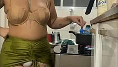 feeding my husband well so later he can enjoy the dessert which is me