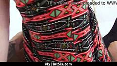 horny stepsis pulled stepbrother inside and let him fuck her right there on the sink