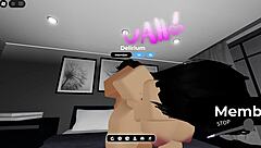 roblox girl cheats on her boyfriend by giving me her virginity during da hood game