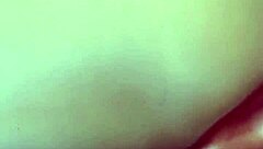 omg, this ebony gives a hot footjob with her big ass and juicy pussy on that big black cock 😍