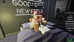 Roblox Obedient Puppygirl Tries Her Hardest To Please Her Master With Blowjob And Doggystyle!