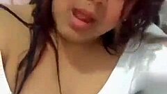 venezolana in lima gets her big natural tits licked in peruvian pussy action