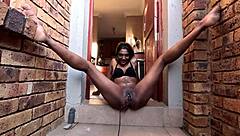 The sexy Indian girl shares her sporty compilation moments in a muscular display.