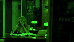 Adorable blonde bookworm shemale Ariel Demure dreams up stud Cliff Jensen for passionate bareback anal in a quiet library setting. Their sensual encounter builds to intense pleasure.