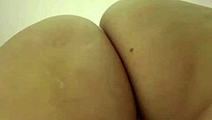 Watch this hot brunette twerk her big ass - she really knows those moves!