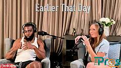 petite brunette sports reporter katie kush gets caught in a hardcore interracial threesome with big black cocks, rimjobs, and squirting