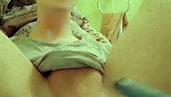 Sexy twink shows off his naked body and plays with toys, focusing on his pretty rose and prolapse