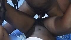 Step bro fucks and fingers hairy wet pussy hard