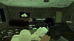 why does this cute girl landlord get wrecked by bbc on roblox?