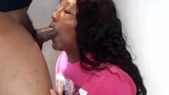 Starts off with his big black cock deep in my mouth then fucking my wet pussy raw