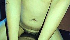 We had some late night sex in the bedroom with my girlfriend