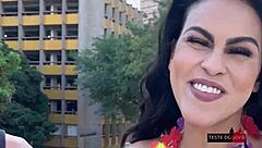 i interviewed for the sofa test during carnival block party