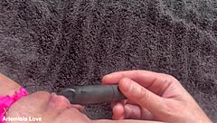 Horny Italian Milf Artemisia Love Enjoys Close Up Solo Pussy Play with Toys in Wet Shaved European POV